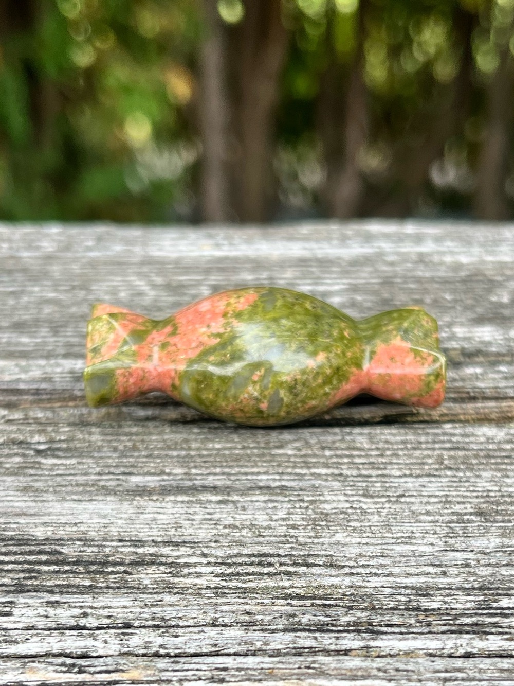 Unakite Crystal Candy Carving